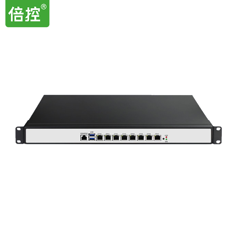 倍控H170-8LAN 1U機架式服務(wù)器I7-9700 E3-1225V5 多網(wǎng)卡i211 i226軟路由愛快ROS防火墻 工控機